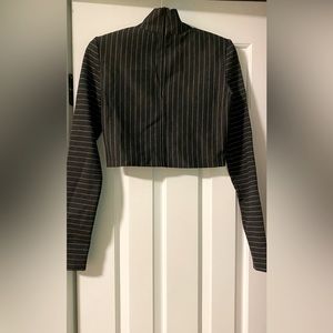 Torn by Ronny Kobo LS crop top.